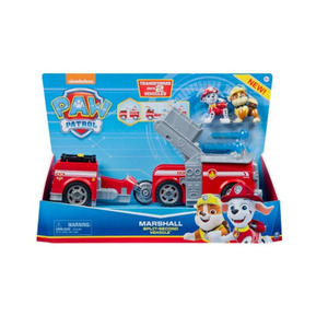 PAW Patrol Marshall Split-Second 2-in-1 Transforming Fire Truck Vehicle with 2
